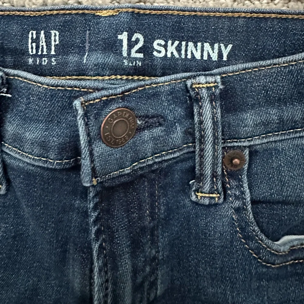 GAP Boys Skinny Fit Indigo Jeans, 12